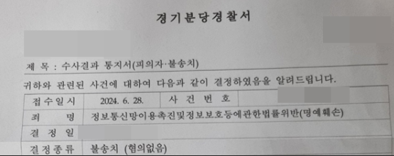 블로그 포스팅으로 인해 명예훼손 고소를 당해 고민하는 블로거